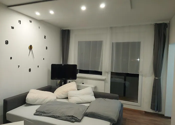 شقة Wohnen Im Gruenen, 2 Min Zur Autobahn